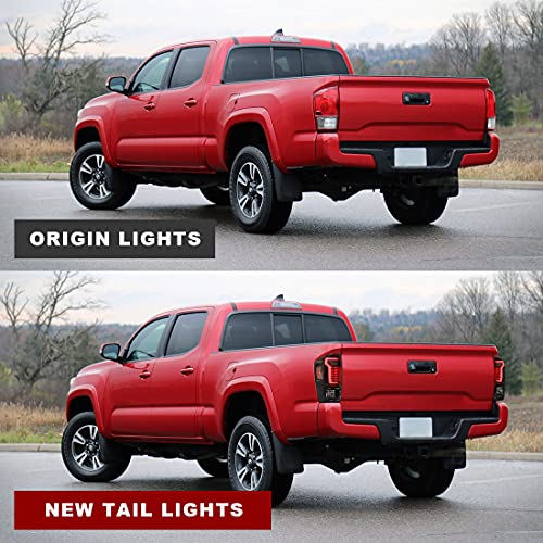 Tail Lights for 2016 2021 Toyota NIXON OFFROAD LED Rear Tail Lights Assembly with Turn
