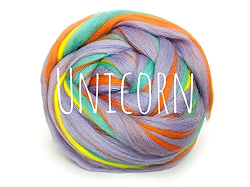 Chunky Wool - Unicorn - for arm Knitting Chunky Blanket Weaving Felting Jumbo Yarn Giant Wool Soft 50g (0.11lb) โ image 1