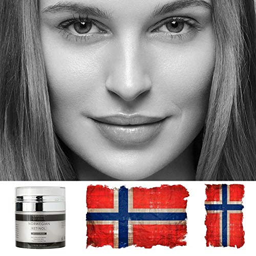 Norwegian Naturals Retinol Cream Moisturizer With Hyaluronic Acid Serum