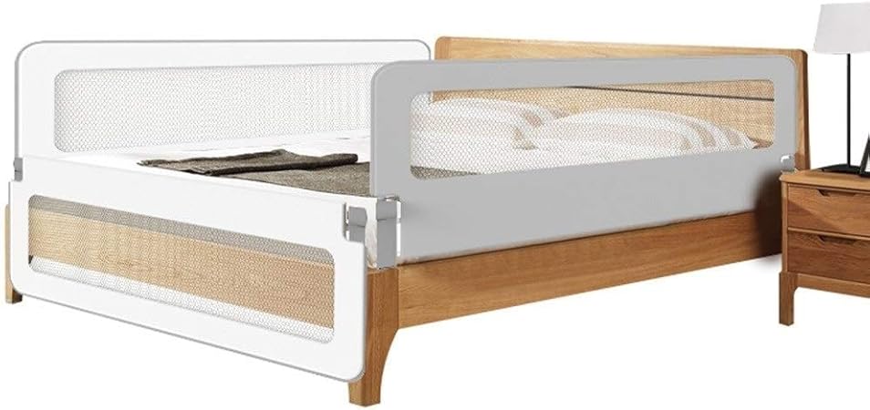 Qianda Barrieres De Lit Cloture De Chevet Anti Chute Securite Infantile Garde Corps De Lit Armature En Metal Filet Respirant Pour Les Enfants En Bas Age 3 Cotes Amazon Fr Cuisine Maison