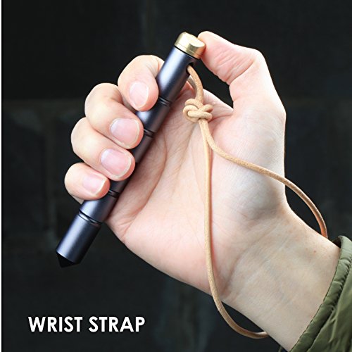 Ztylus Gadget Addix 3 in 1 RATTLE PEN: Black Ink Writing Pen, Fidget Spinner End Cap, Pressure Tip, Ergonomic Grip (Slim Aluminium Silver)