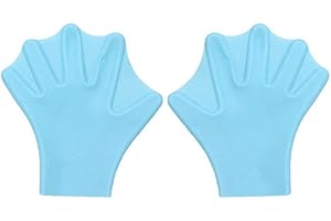 Kangkang@ Swimmers Web Training Equipment Paddles Imitation Duck Palm Diving Gloves Water Gear Silicone Swim Webbed Gloves fo