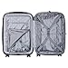 Delsey Luggage Helium Aero International Carry On Expandable Spinner Trolley (One Size, Black)