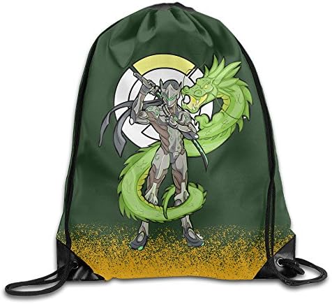 Overwatch Genji White Shoulder Sackpack