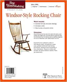 Fine Woodworking's Windsor-Style Rocking Chair Plan 