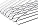 Amber Home 5 Pack 17'' Metal Clothes Hangers with Polished Chrome, Heavy Duty Silver Metal Wire Hanger for Coat, Shirt, Suit, Pants