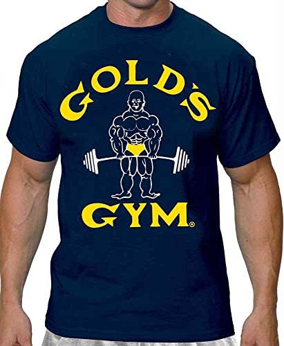 Gold's Gym T-Shirt - Official Licensed BT-1 (XXL, Gold) at Amazon