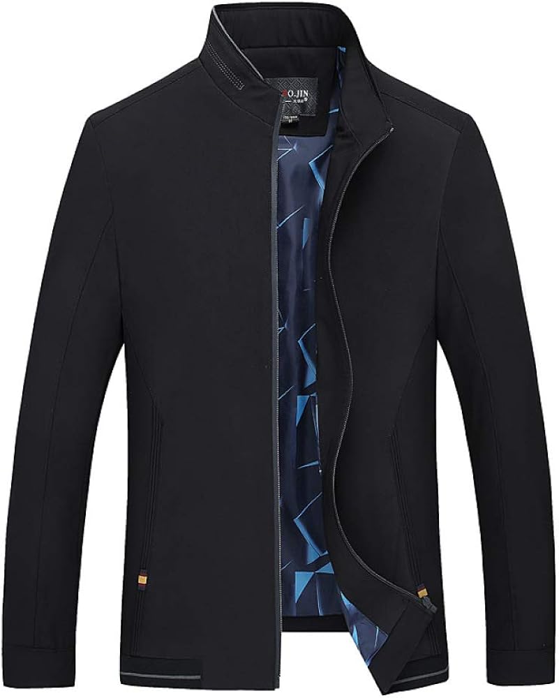 Loeay Men Casual Jacket New Spring Business Casual Slim Fit Fashion