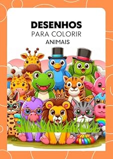 Livro Desenhos para Colorir - Animais