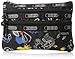 LeSportsac X Peanuts 3 Zip Cosmetic Case, Chalkboard Snoopy