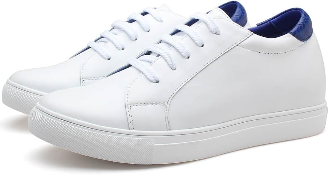 white leather skate shoes