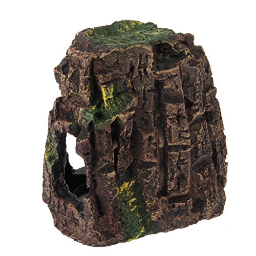 VORCOOL Aquarium Sea Rock Cave Ornament for Fish Tank Decoration
