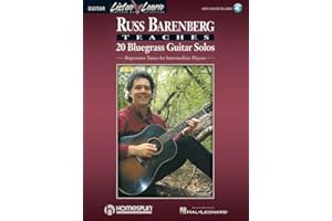 Russ Barenberg Teaches 20 Bluegrass Guitar Solos: Repertoire Tunes for Intermediate Players (Listen & Learn)