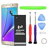 Galaxy Note 5 Battery AexPower 3080mAh Internal Li-Polymer Battery Replacement for Samsung Galaxy Note 5 SM-N920 N920V N920T N920A N920P EB-BN920ABE with Tool Kit [ 365 Day Worry-free Warranty ]