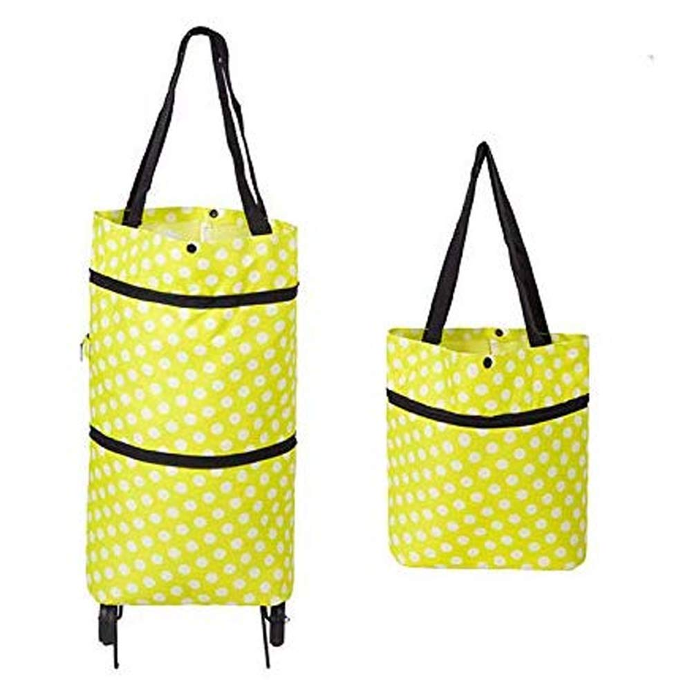 Collapsible Shopping Bag With Wheels IUCN Water