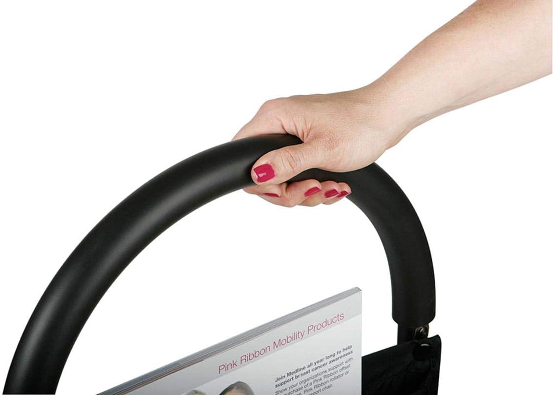 Medline Bed Assist bar With Storage Pocket, Height Adjustable Bed Rails for Elderly Adults, Assistance for Getting In & Out of Bed At Home: Health & Personal Care