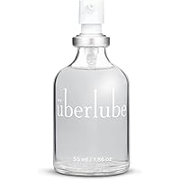 Überlube Silicone Lubricant | Latex-Safe Silicone Lube Personal Lubrication | Unscented Sex Lube for Couples Pleasure, Flavor