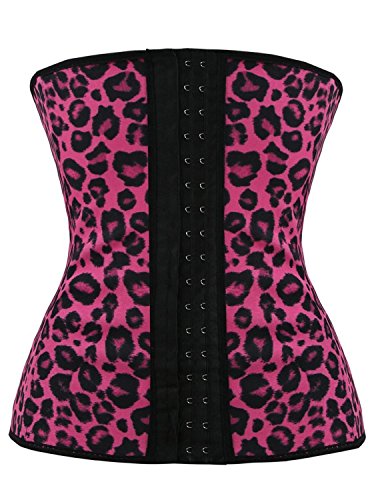 ieasysexy Women's Latex Waist Trainer Corset for Weight Loss