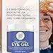 Pure Body Naturals Age-Defying Eye Gel for Wrinkles and Circles, Eye Cream for Under Eye Bag Treatment, 1.7 Fl. Ounce