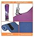 YogiMall 4-In-1 Non Slip Yoga Mat, Hand Towel, Velcro & Mini Carry Straps – Eco Friendly, Reversible, Thick 6mm, 72
