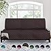 Rose Home Fashion RHF Reversible Futon Cover, Covers for Futon, Futon Covers, Futon Cover, Futon Covers for Living Room,Futon Covers for Dogs, Futon Slipcover (Futon: Chocolate/Beige)