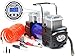 EPAuto 12V Duo Power Portable Air Compressor Pump with Alligator Clamps Direct to Battery for Small ATV/Truck/SUV/Sedan Tires