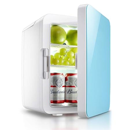 YJIUJIU Mini Refrigerador, 12V 220V Refrigerador del Congelador ...