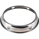 Wok Ring, Stainless Steel Wok Rack, 7¾-Inch and 9¾-Inch Reversible Size for Kitchen Use (7¾-Inch and 9¾-Inch (1 Pack))