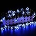 Solar Outdoor String Lights,Gdealer 22ft 50 LED Waterproof Solar Powered String Flower Fairy Lights Christmas Lights for Home, Gardens, Lawn, Patio, Halloween, Christmas Trees, Weddings, Parties