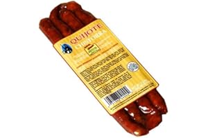 Chistorra chorizos by Quijote. 7 oz pack. vacuum packed by N/A