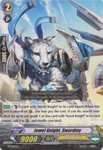 Cardfight!! Vanguard TCG - Jewel Knight, Swordmy (PR/0167EN) - Cardfight! Vanguard Promos