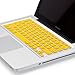 Kuzy - YELLOW Keyboard Silicone Cover Skin for Macbook / Macbook Pro 13