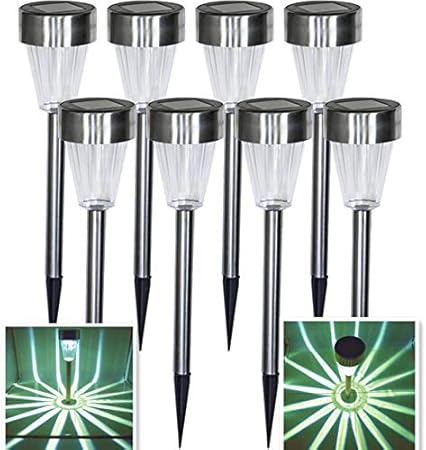 Amazon Com Solar Lights Outdoor Pathway Light Decorative Garden