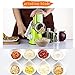 Veggie Grater Spiralizer and Mandolin Slicer 3 Stainless Steel Blade Coarse Shredder&Julienne Slicer