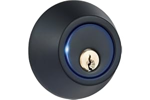 Forliggio All-New Deadbolt Door Lock Set, ANSI/BHMA Grade 3 Enhanced Security Entry Dead Bolt Level Door Locks for Exterior Front Doors, Black