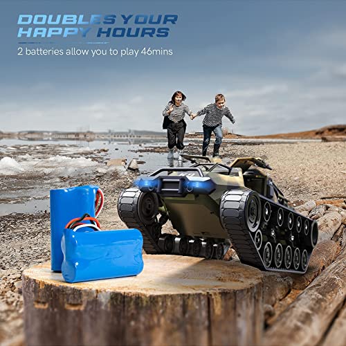 Ruko RC Tank, 112 Scale All Terrain Remote Control Cars for Adults