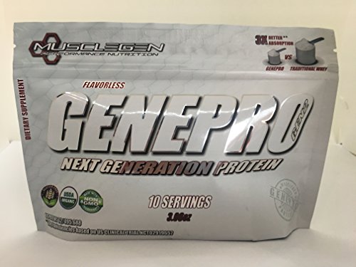 Medical Grade Protein, GENEPRO by Musclegen Research - Premium Protein. 10 Servings. Includes Sample of Pro Joe - Thumbnail 3