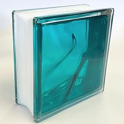 Quality Glass Block 7.5 x 7.5 x 3 Brilly Wave