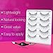 Andrea False Individual Eye Lash Set, Multi pack #21 with Eyelash Applicator, 2 Pack