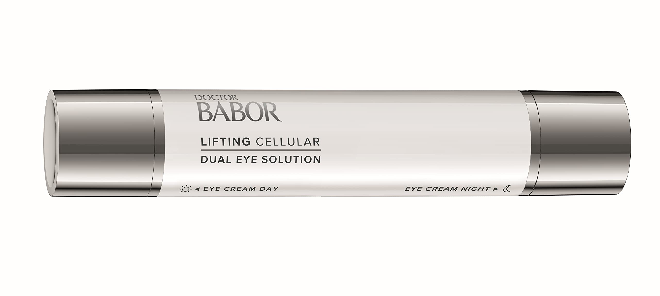 DOCTOR BABOR Dual Eye Solution, anti-aging day and night eye cream, to reduce wrinkles, crow's feet and dark circles under eyes, 30ml