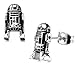 Star Wars R2D2 Stud Earrings 3D Stainless Steel