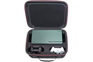 RLSOCO Carrying Case for Xbox Series X, Fits 1 Console, 2 Controllers, Storage Case for Xbox Games and Accessories (Case Only