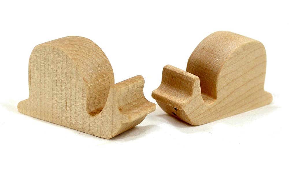 wooden snail toy