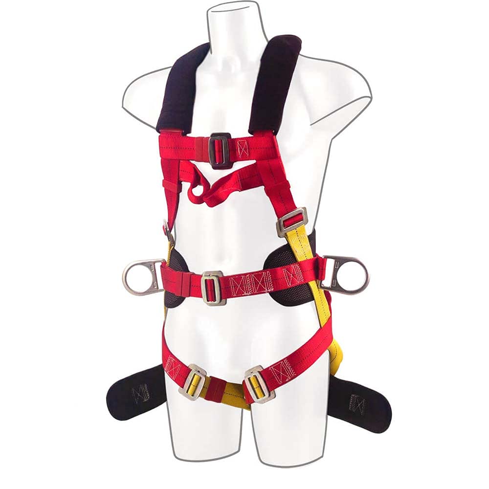 Portwest Point Comfort Plus Harness, Color: Red/Blue, FP18RER
