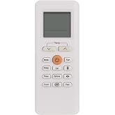 New RG70A/BGEF Replace Remote Control Compatible with Midea Air Conditioner | AC RG70E/BGEF RG70C RG70E1/BGEF RG70E2/BGEFU1 RG70E3/BGEF RG70E2/BGEF RG70F/BGEFU1 RG70A1/BGEF