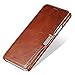 Luxury Premium Genuine Real Leather Case 5 Brown