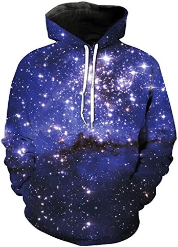 Matterin Christiao New 3D Hoodies Printing Sweatshirts Hoodeds Galaxy Space Star Autumn Loose Thin Hoody Tops Hot Sale Hd0191 5XL