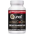 Qunol Ultra CoQ10 100mg, 3X Better Absorption, Patented Water and Fat Soluble Natural Supplement Form of Coenzyme Q10, Antiox