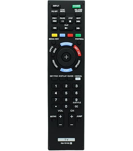 RM-YD034 Replace Remote Control fit for Sony Bravia TV KDL-55EX501