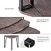HOMFA Nesting Coffee Tables, Set of 3 Vintage End Side Tables Nightstand Modern Furniture Decor Table Sets, Sturdy and Easy Assembly, Accent Furniture in Home Office